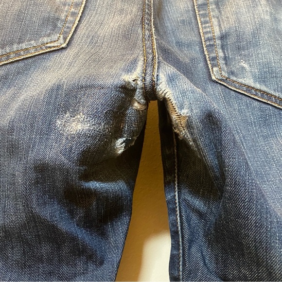 Joe's The Brixton Dark Wash Denim Blue Jeans Men's Sz 38 (Has a hole) - Picture 16 of 16